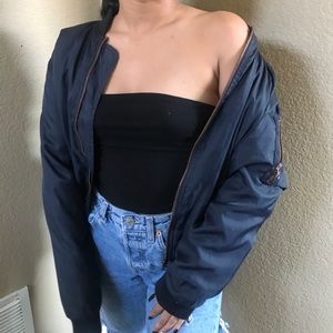 Blue Bomber Jacket